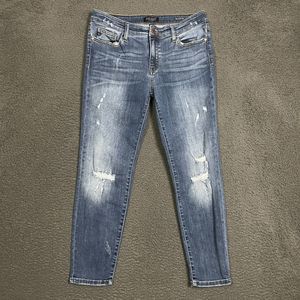 Judy Blue Jeans Womens 32 Blue Denim Pants Relaxed Fit Stretch Casual 32x26